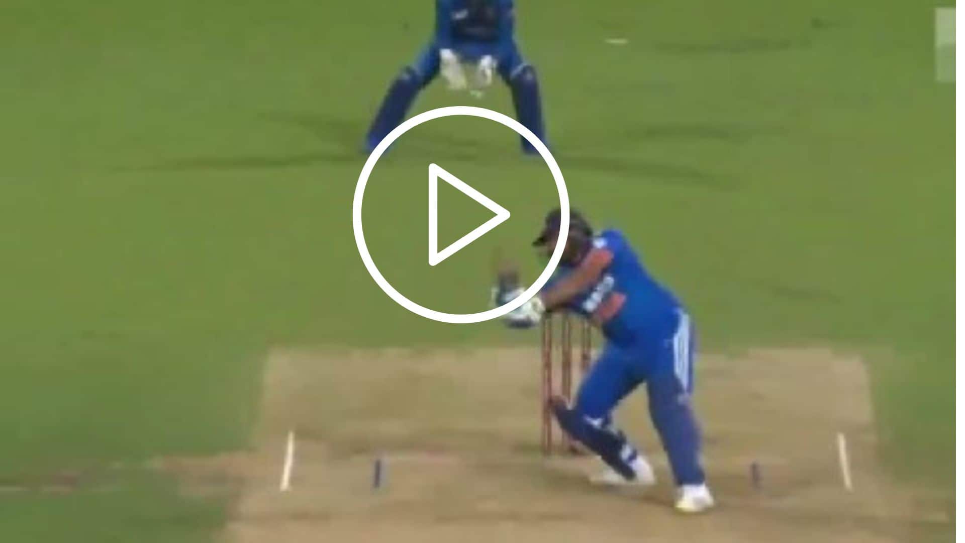 [Watch] Rohit Sharma Gets To His 'Record-Breaking' 5th T20I Century With A Powerful Boundary